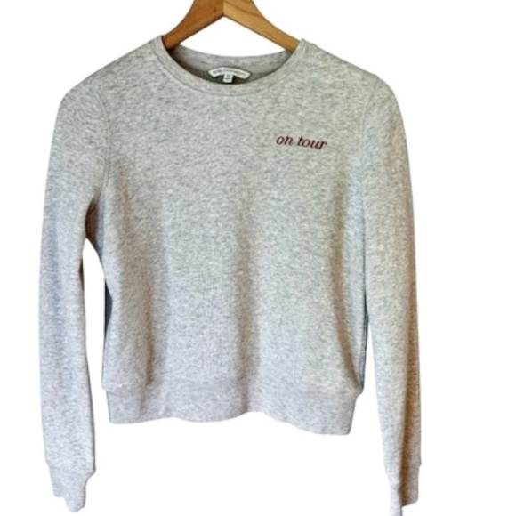 Rebecca Minkoff On Tour Concert Classic Sweatshirt Heather Gray Size XS - Picture 1 of 6